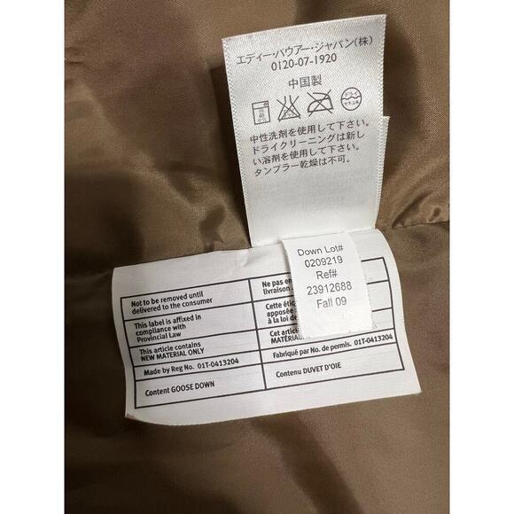 Eddie Bauer Women’s EB700 Fill Plaid Puffer Vest - Goose Down Fill Neutral - XL‎ - Picture 8 of 10